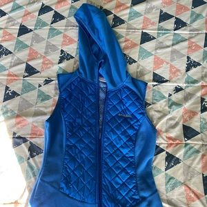 Columbia vest with hood